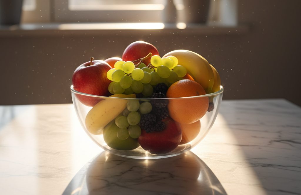 A healthy breakfast in your sunlit kitchen